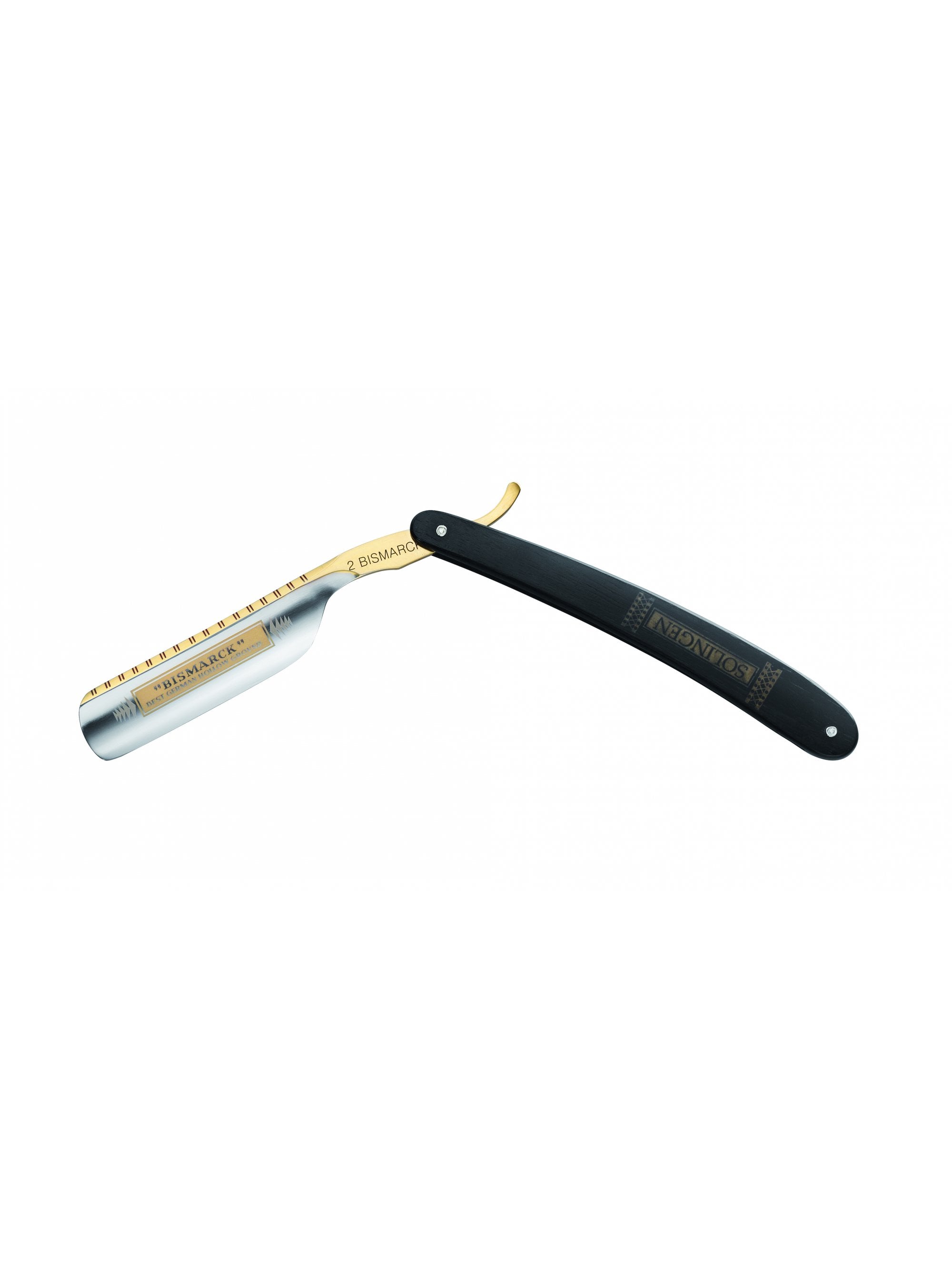 Dovo Solingen German Bismarck Full Hollow Ground Ebony Handle Carbon S ...