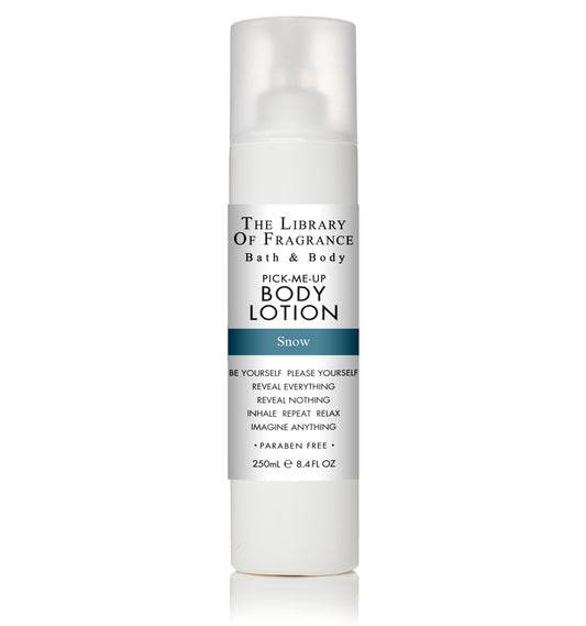 The Library of Fragrance Snow Body Lotion 250ml AKA Demeter Fragrance