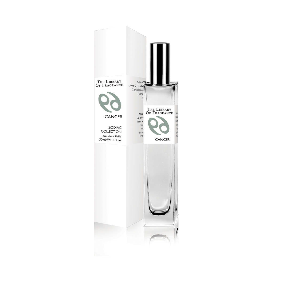 The Library of Fragrance The Zodiac Collection Cancer Eau De Toilette 50ml AKA Demeter Fragrance
