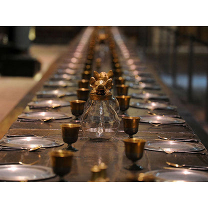 Cosi Tabellini Medieval Golden Harry Potter Chalice 11cm Handcrafted in Italy