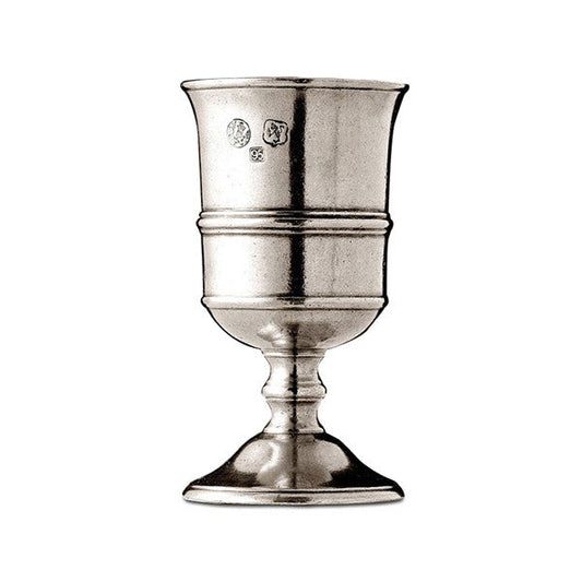 Cosi Tabellini Arno Goblet 5cl Handcrafted in Italy Pewter