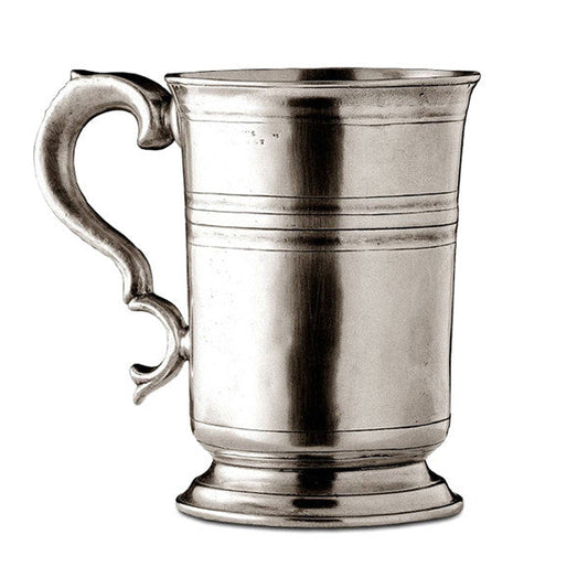 Cosi Tabellini Piemonte Tankard 45cl Handcrafted in Italy Pewter