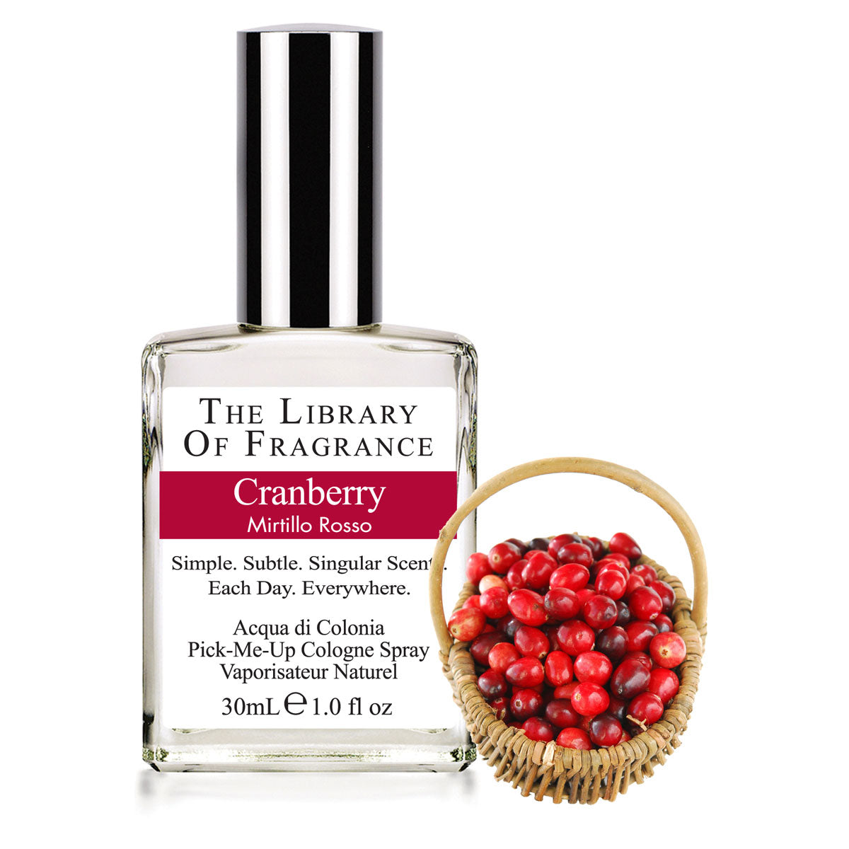 The Library Of Fragrance Cranberry 30ml Cologne AKA Demeter Fragrance