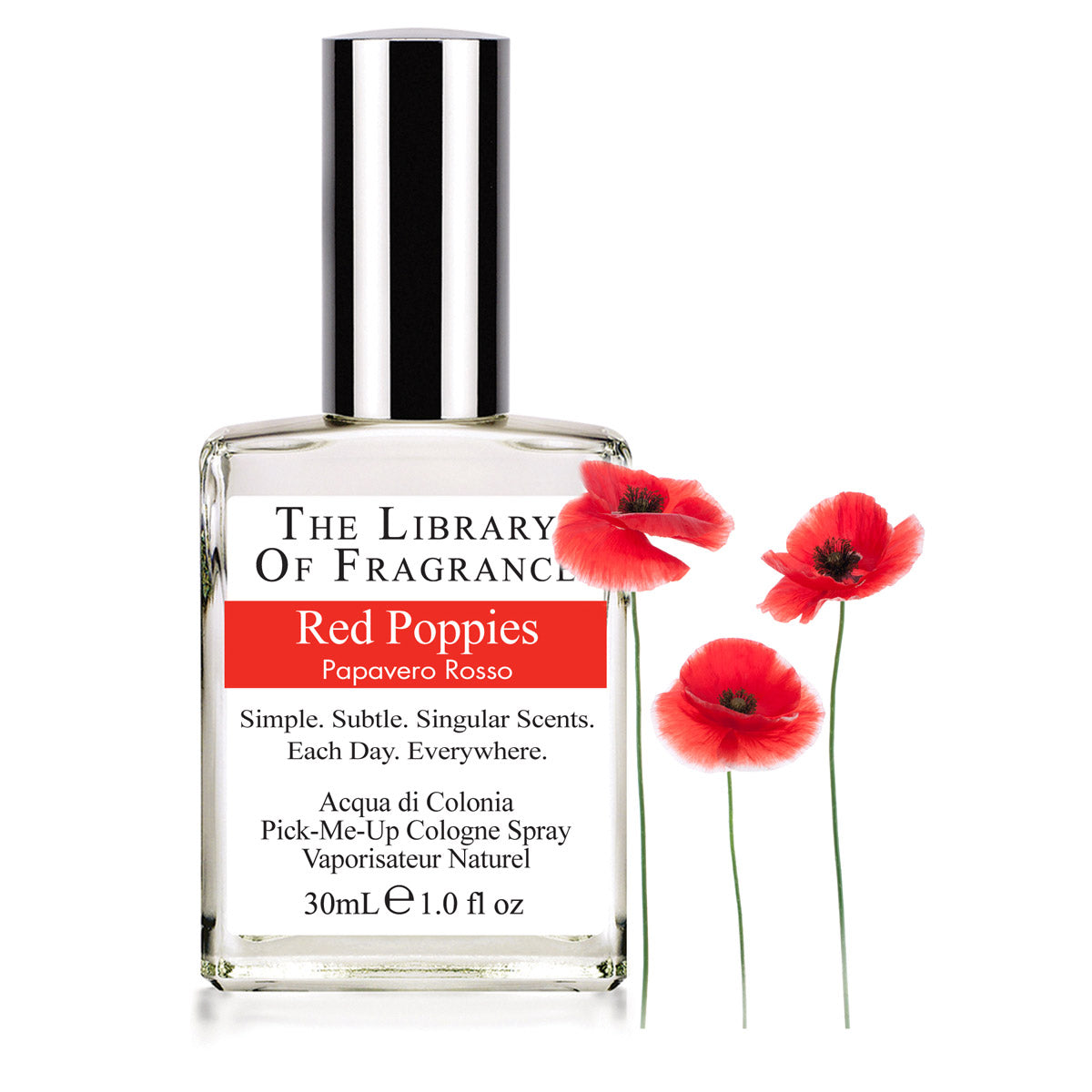 The Library Of Fragrance Red Poppies 30ml Cologne AKA Demeter Fragrance