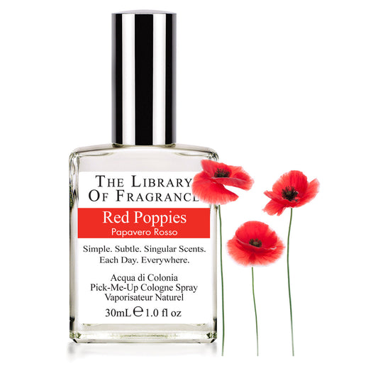 The Library Of Fragrance Red Poppies 30ml Cologne AKA Demeter Fragrance