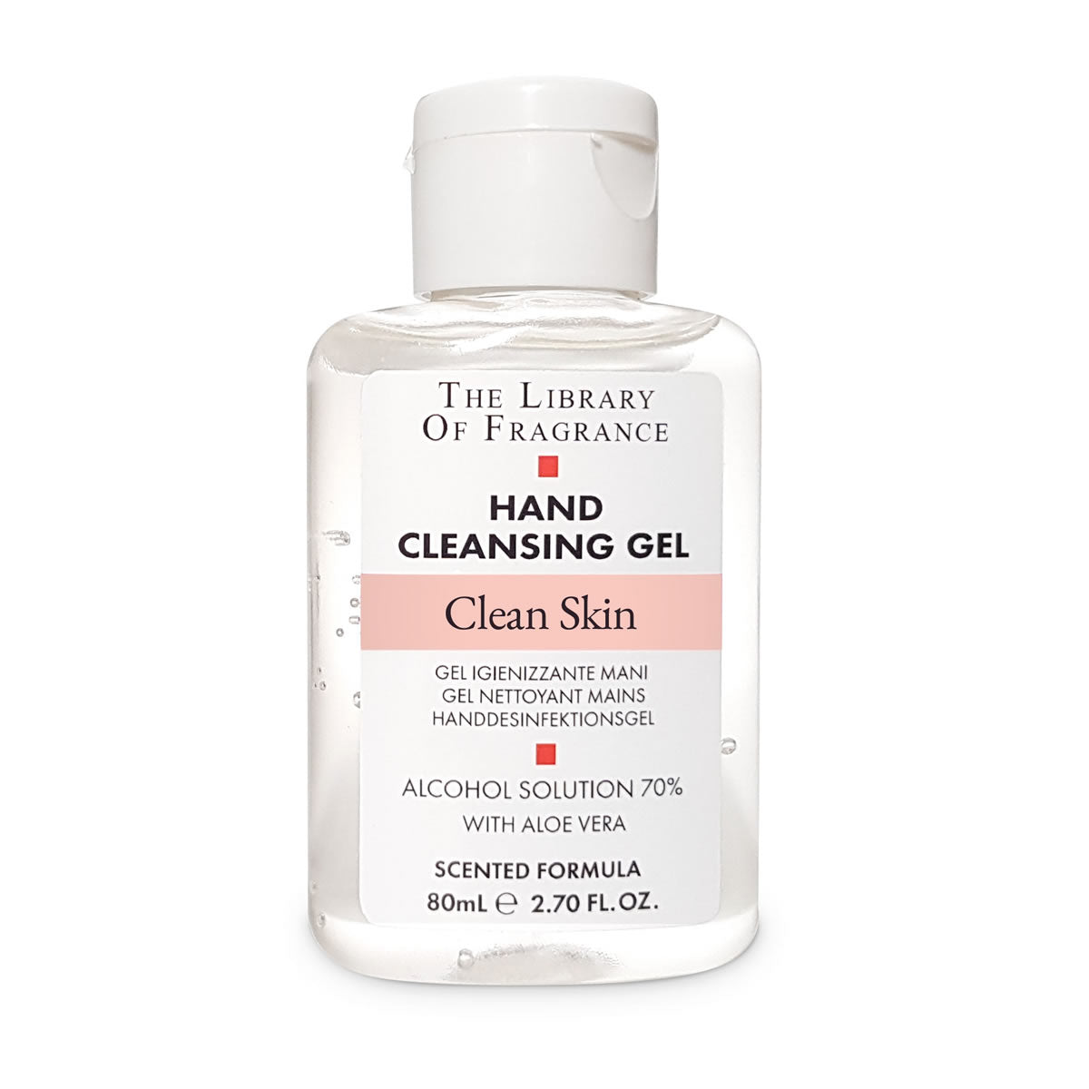 The Library of Fragrance Clean Skin Hand Cleansing gel 80ml AKA Demeter Fragrance