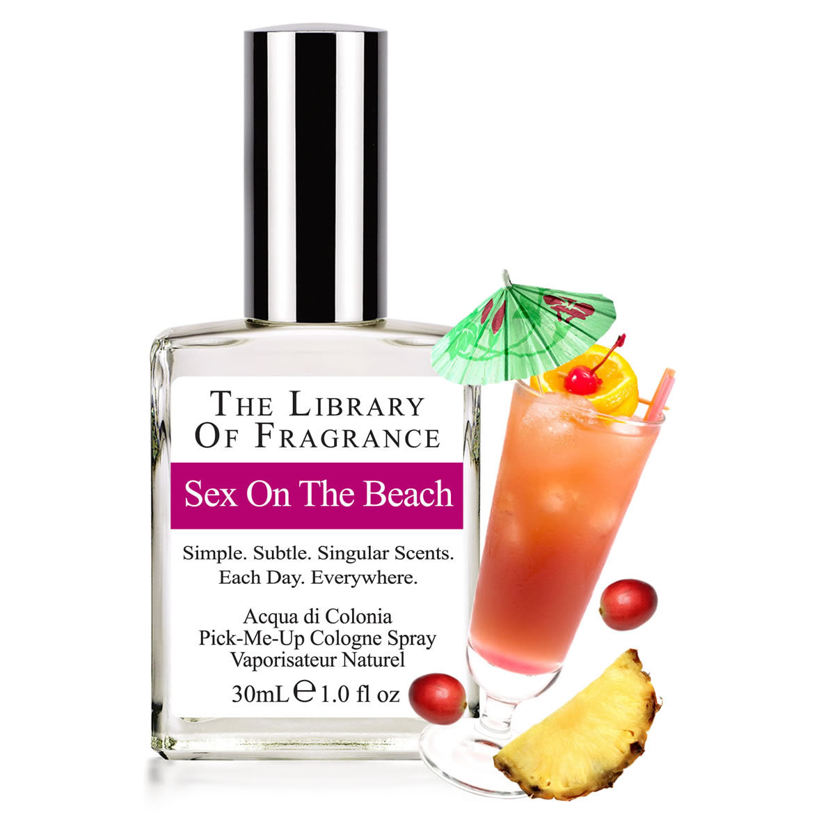 The Library Of Fragrance Sex On The Beach 30ml Cologne AKA Demeter Fragrance